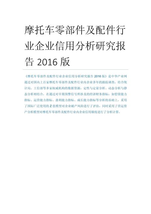 分析企业信用报告